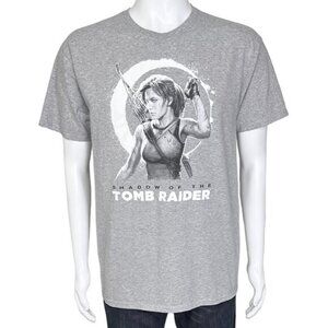 LootGaming Shadow of the Tomb T-Shirt in Heather Gray - sz Large